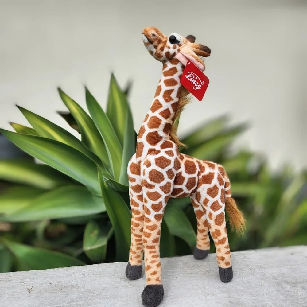 NEW 22" Giraffe Stuffed Animal Baby Shower Nursery Bedroom Room Decor Plush Linz - Picture 2 of 13